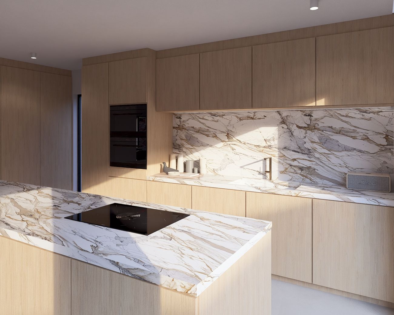 Open keuken met eiland